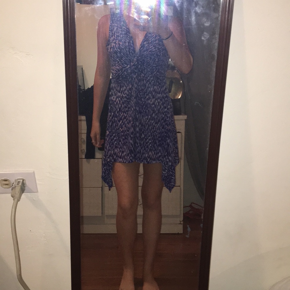 Blue dress